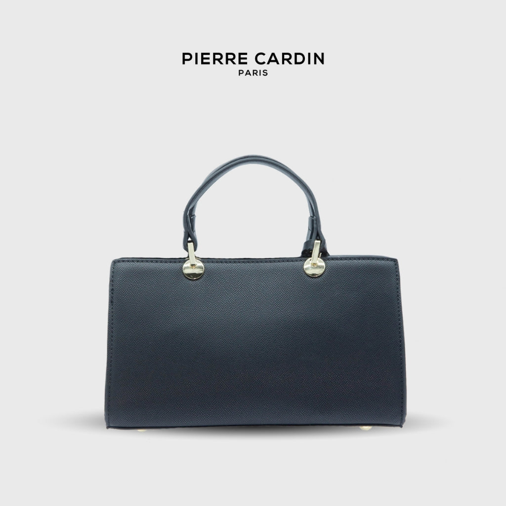 Pierre Cardin Ladies Ring-detailed Rectangle Top Handle Bag