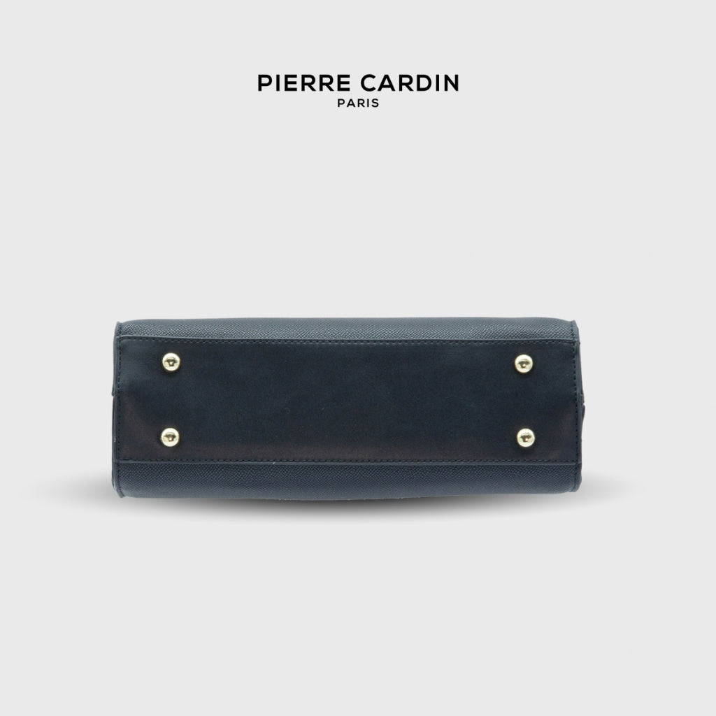 Pierre Cardin Ladies Ring-detailed Rectangle Top Handle Bag