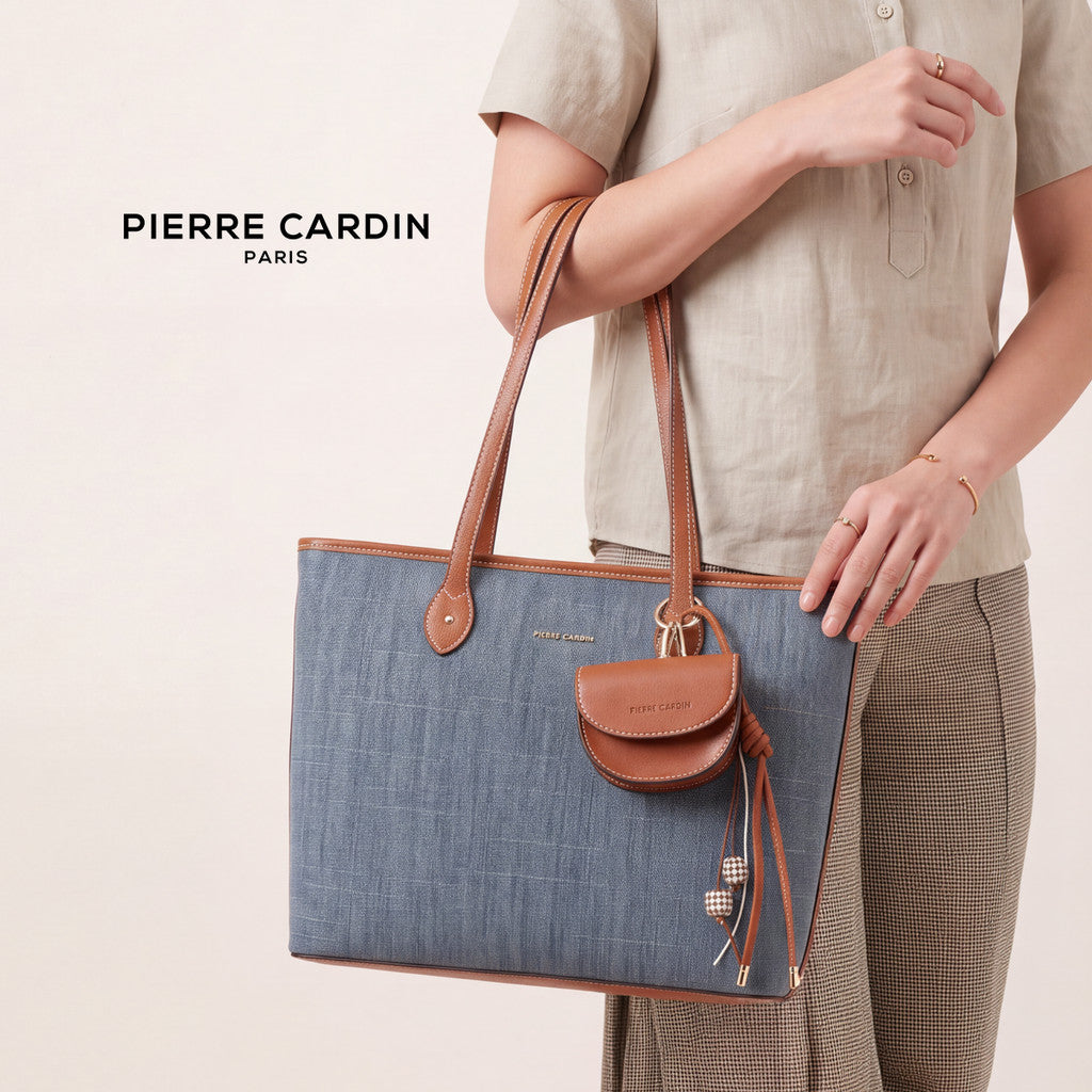 Pierre Cardin Hazel Women Denim Tote Bag
