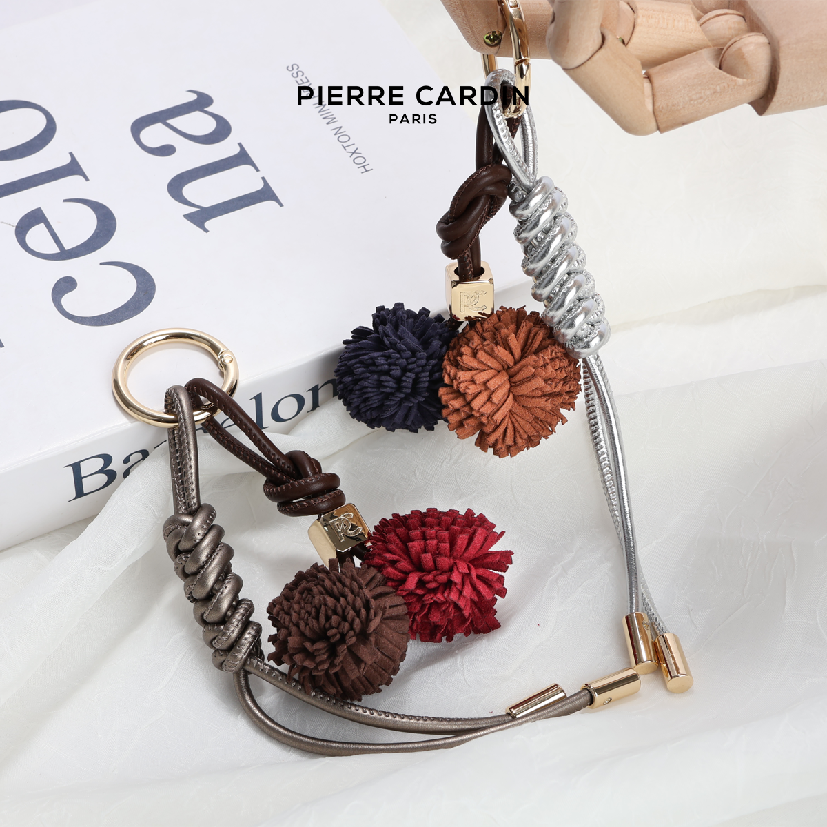 Pierre Cardin Cord Accessory Keychain
