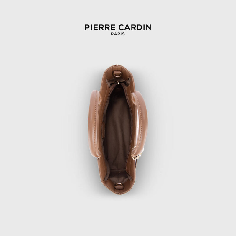 Pierre Cardin Gridia Handbag with Small Pouch and Shoulder Strap - Image 4